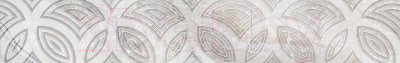 Бордюр Beryoza Ceramica Камелот серый (600x95)