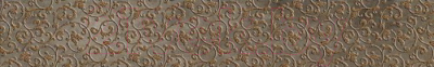 Бордюр Beryoza Ceramica Амалфи коричневый (600x95)