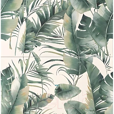 Декоративная плитка Tubadzin D-Burano Green (618x608)
