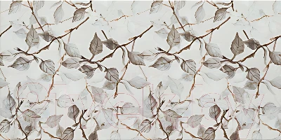 Декоративная плитка Tubadzin D-Edello Leaves (223x448)