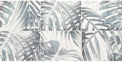 Декоративная плитка Tubadzin D-Idylla Grey 1 (308x608)