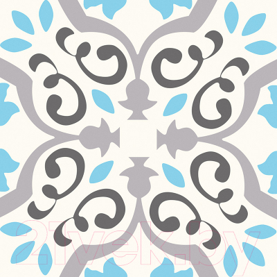 Декоративная плитка Tubadzin D-Patch White (223x223)