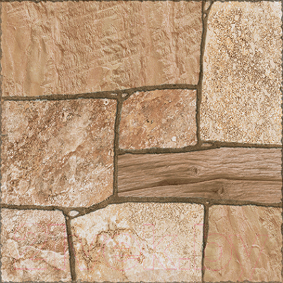 Плитка Cersanit Exterio Рельеф 16433 (298x298, бежевый)