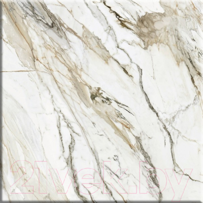 Плитка Beryoza Ceramica Glamour G белый (418x418)