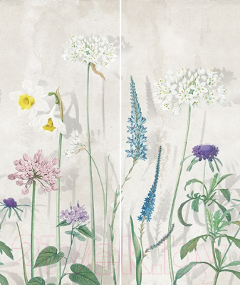 Панно Gracia Ceramica Liberty Grey Panno 01 (500x600)