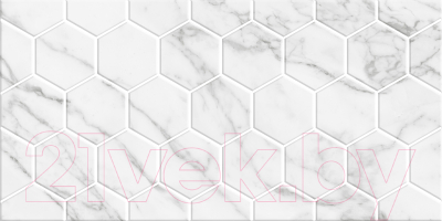 Плитка Beryoza Ceramica Marble Гексо (300x600)