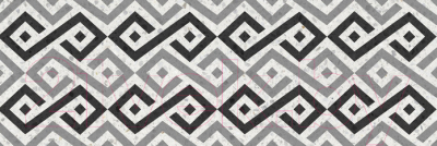 Декоративная плитка Gracia Ceramica Molle Black Decor 01 (300x900)