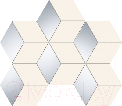 Мозаика Tubadzin M-Senza White Hex (289x221)