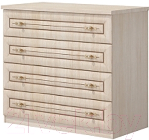 Комод Мебель-Неман Василиса СП-001-01 (дуб беленый/патина)