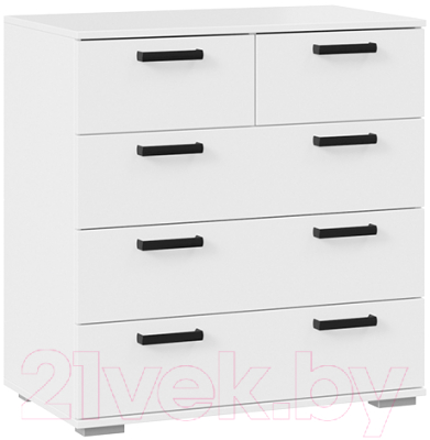 Комод ТриЯ Квинт 02-45.003 (белый)