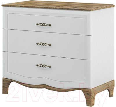 Тумба Мебель-Неман Тиффани МН-041-06 (белый/прованс)