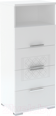 Комод Rinner Тиффани М10 (текстурный белый)