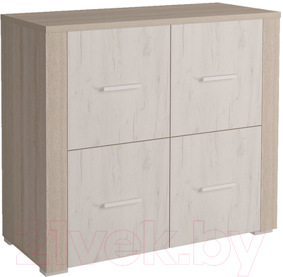 Тумба Интерлиния Коламбия КЛ-11 (дуб сонома/дуб белый)