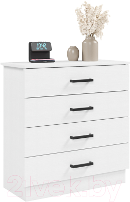 Комод ГМЦ А-11 Lux (белый)
