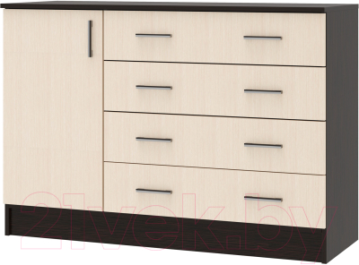 Комод Памир София 1200 1Д (венге/дуб белфорт)