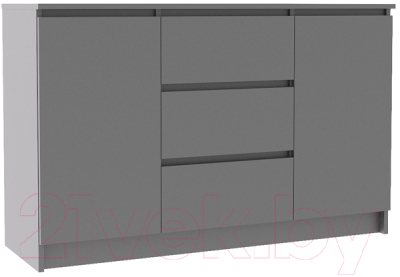 Тумба ДСВ Мори МК 1200.3 (графит)