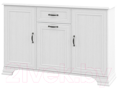 Тумба Мебель-Неман Юнона МН-132-15 (белый текстурный)