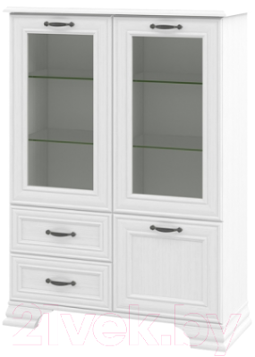 Тумба Мебель-Неман Юнона МН-132-20 (белый текстурный)