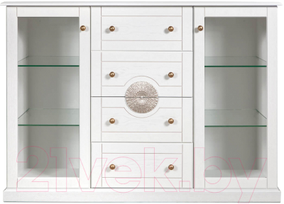 Комод Гомельдрев Виола ГМ 1485 Дуб (бьянко)