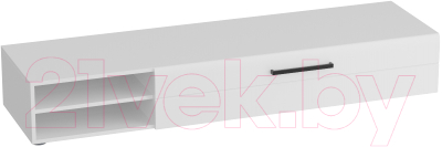 Тумба Мебельград Кёльн 1750 (белый аляска/белый глянец)