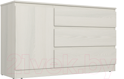 Тумба Евва Турин ТР-1D3S/YA-S (ясень снежный)