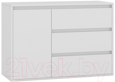 Комод Интермебель Рио-2 Р-002 (белый)