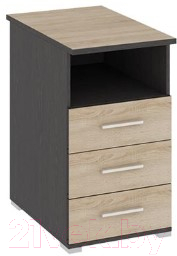 Тумба ТриЯ Успех-2 ПМ-184.11 (венге цаво/дуб сонома)