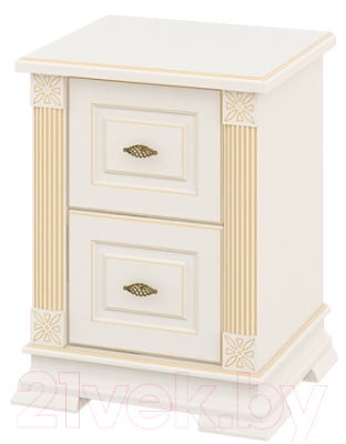 Тумба Мебель-Неман Афина МН-222-07 (кремовый/патина)