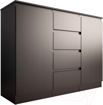 Тумба Евва Турин ТР-2D4S/V (венге)