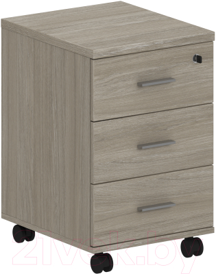 Тумба Norden С 3 ящиками и замком / SG.611.OL.OL (дуб светлый)