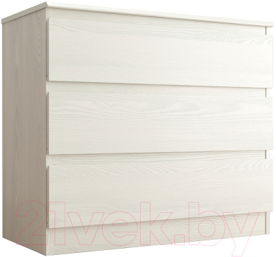 Комод Евва Турин ТР-3S/YA-S (ясень снежный)