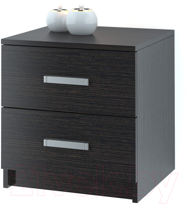 Комод НК Мебель Лофт 420 с 2-мя ящиками / 72230007 (венге)