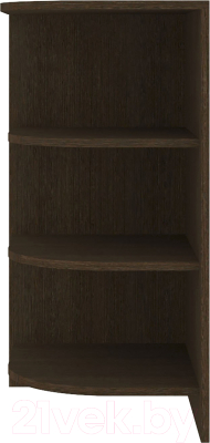 Угловое окончание для комода Кортекс-мебель Сенатор КМ47 (венге)