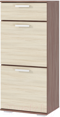 Тумба МебельЭра Ника ТВ500 высокая (ясень шимо)