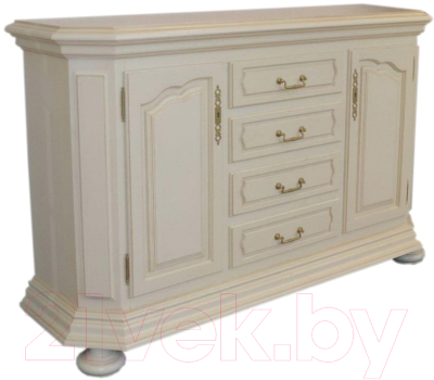 Тумба Гомельдрев ГМ 5254 (дуб/слоновая кость/патина)