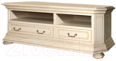 Тумба Гомельдрев Для радиоаппаратуры ГМ 5257 (дуб/слоновая кость/патина)