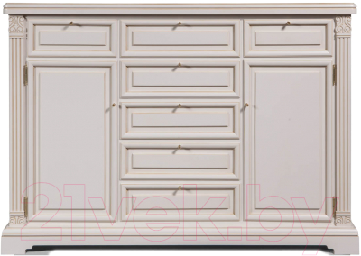 Комод Гомельдрев Престиж ГМ 5953 (береза/крем/патина)