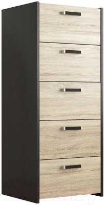 Комод Евва Венеция ВН-5S (венге/дуб сонома)