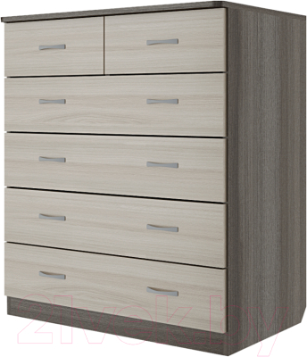 Комод Rinner 6 (шимо темный/шимо светлый)