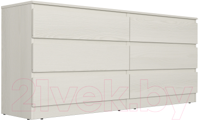 Комод Евва Турин ТР-6S/YA-S (ясень снежный)