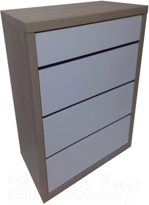Комод Анрат К 700 (дуб сонома/белый)