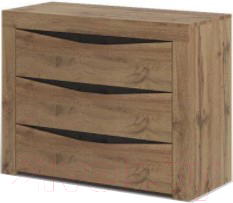 Комод Стендмебель Паола КМ-701 (венге/дуб крафт золотой)