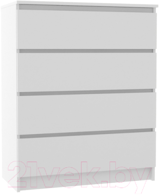 Комод ДСВ Мори МК 800.4 (белый)