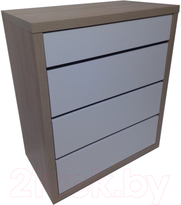 Комод Анрат К 800 (дуб сонома/белый)