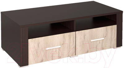 Тумба Интерлиния Коламбия КЛ-8-1 (дуб венге/дуб серый)