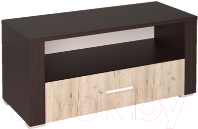 Тумба Интерлиния Коламбия КЛ-8 (дуб венге/дуб серый)