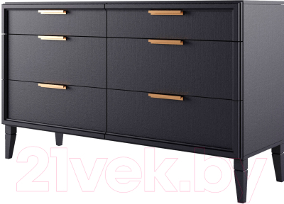 Комод Молодечномебель Charlie B-6 (шафран)