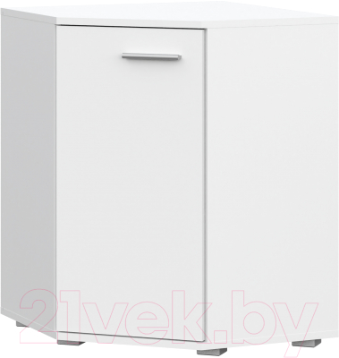 Комод НК Мебель Fun КД-5 угловой / 71336954 (белый)