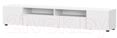 Тумба NN мебель Токио ТВ (белый текстурный)