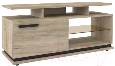 Тумба Глазов Oslo 333 (дуб серый Craft/черный)